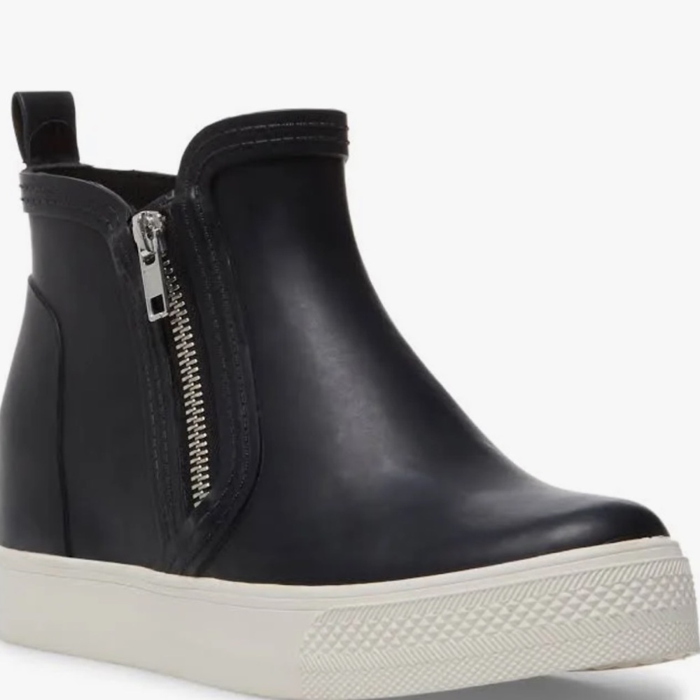 Steve Madden - Wedged Rain Booties - Size 6